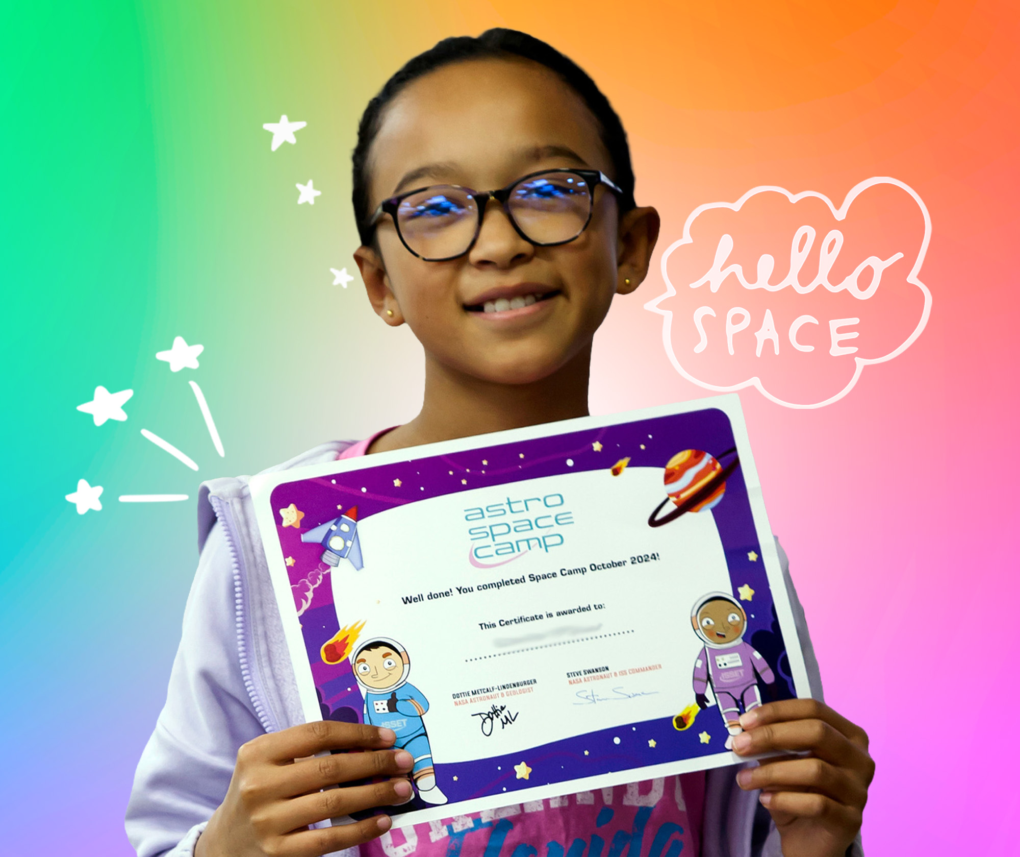 Space Camp for kids 7-12